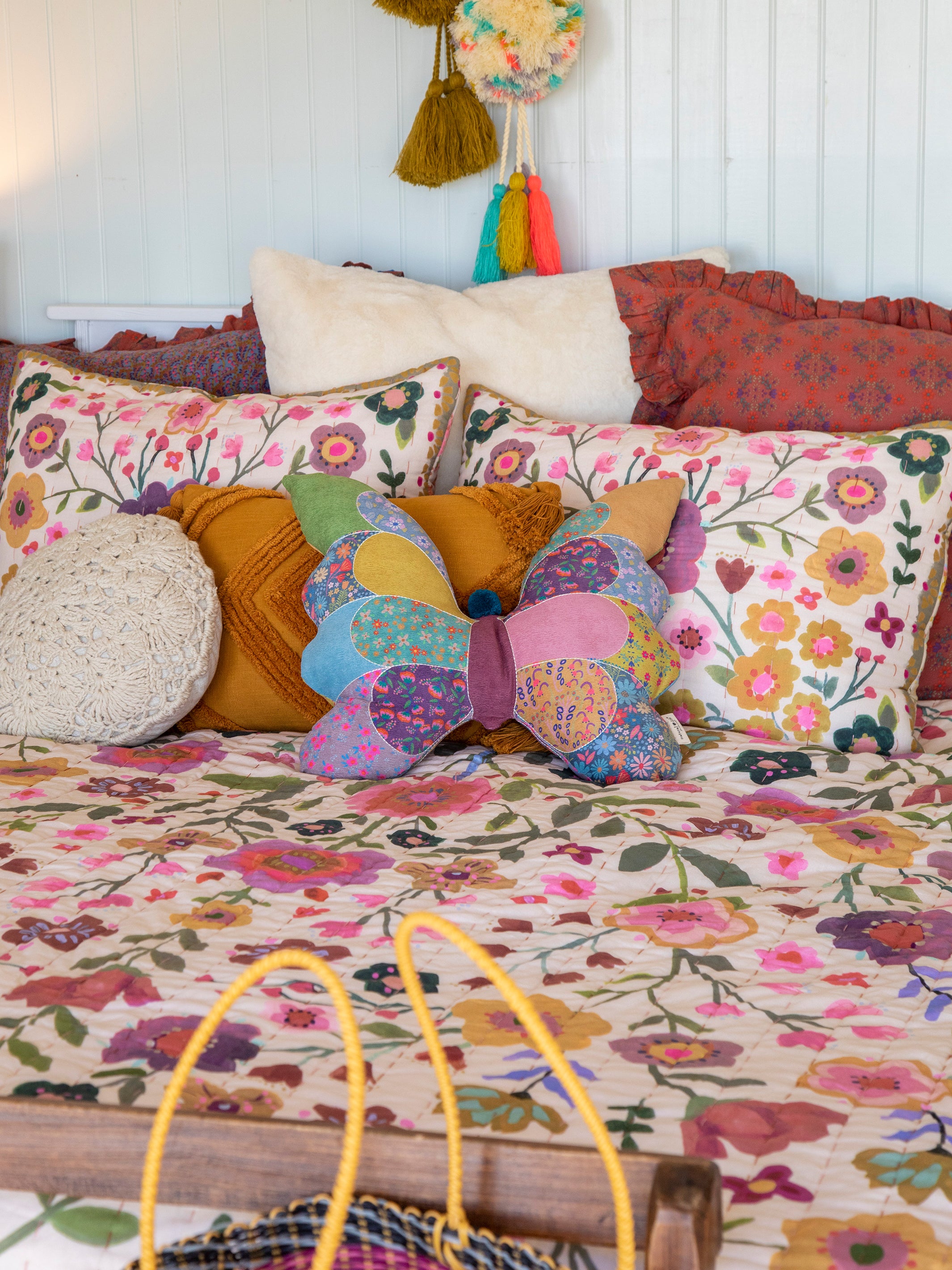 Bungalow Reversible Cotton Shams, Set of 2 - Chelsea - Image 4