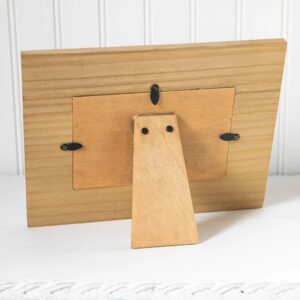 Alternative view of Wooden Photo Frame - Olive Folk Flower