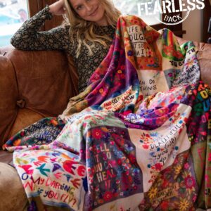 XL Double-Sided Cozy Blanket - Fearless Chirps