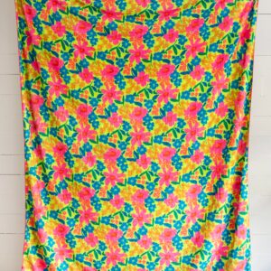 Alternative view of XL Double-Sided Cozy Blanket - Friendship Chirps