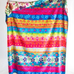 Alternative view of Double-Sided Cozy Throw Blanket - World Better