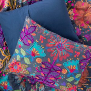 Catalina Cotton Shams, Set of 2 - Midnight Garden