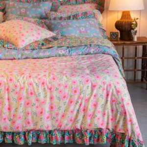 Alternative view of So Soft Cotton Reversible Duvet Cover - Meadow Magic
