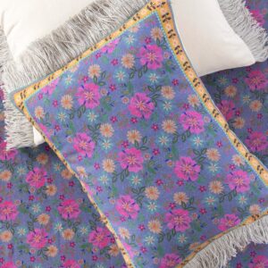 Alternative view of Boho Fringe Shams, Set of 2 - Meadow Tapestry