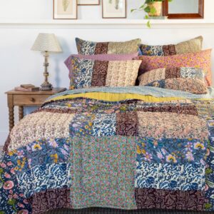 Patchwork Quilt - Block Print