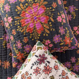 Bungalow Reversible Cotton Euro Sham - Blooming Bandana