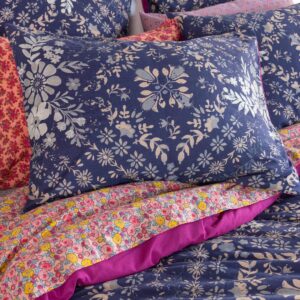 Alternative view of Catalina Cotton Duvet Cover - Navy Bandana