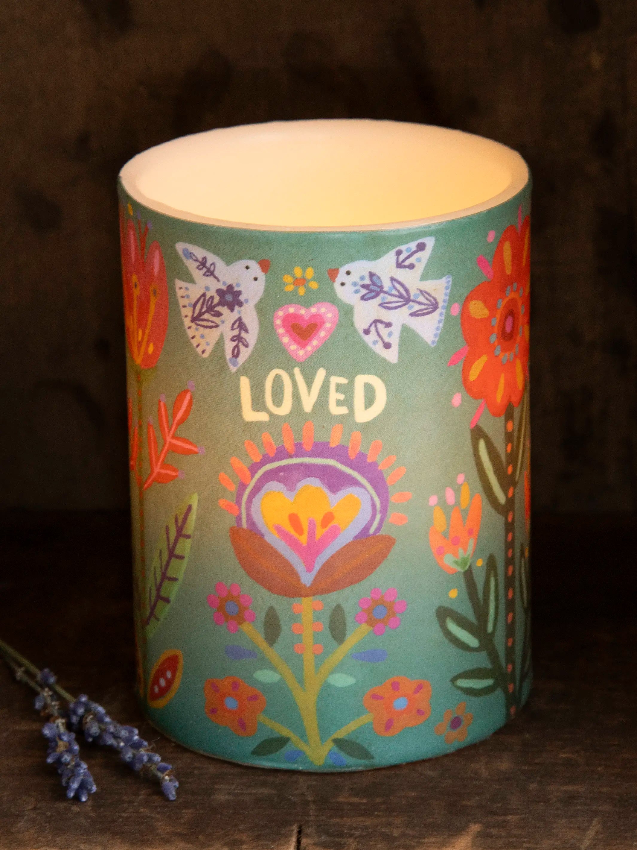 Flameless Candle - Loved