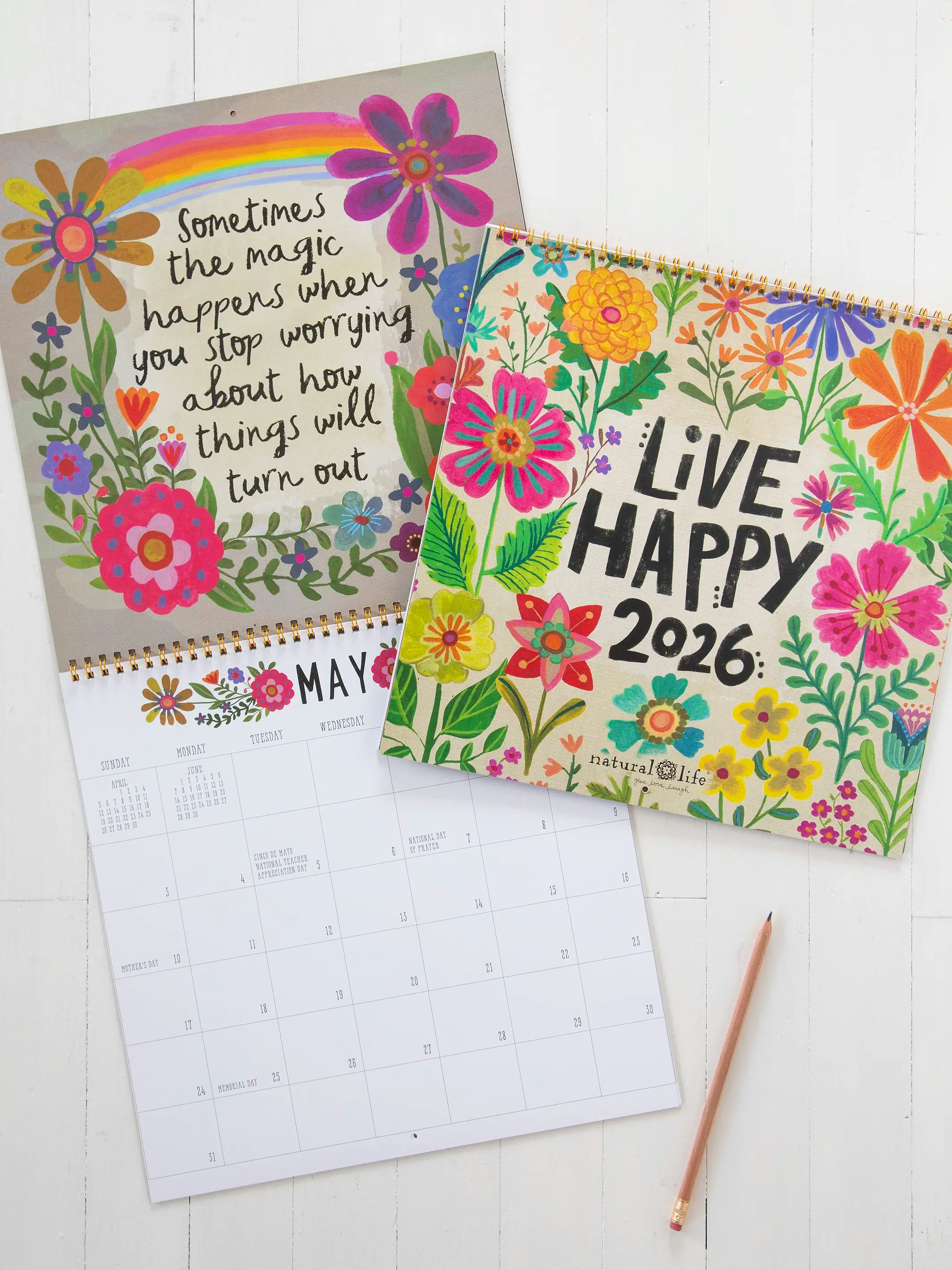 2026 Calendar - Live Happy