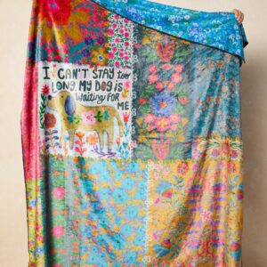 Double-Sided Cozy Throw Blanket - Dog