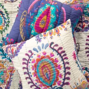 Bungalow Reversible Cotton Euro Sham - Folklore