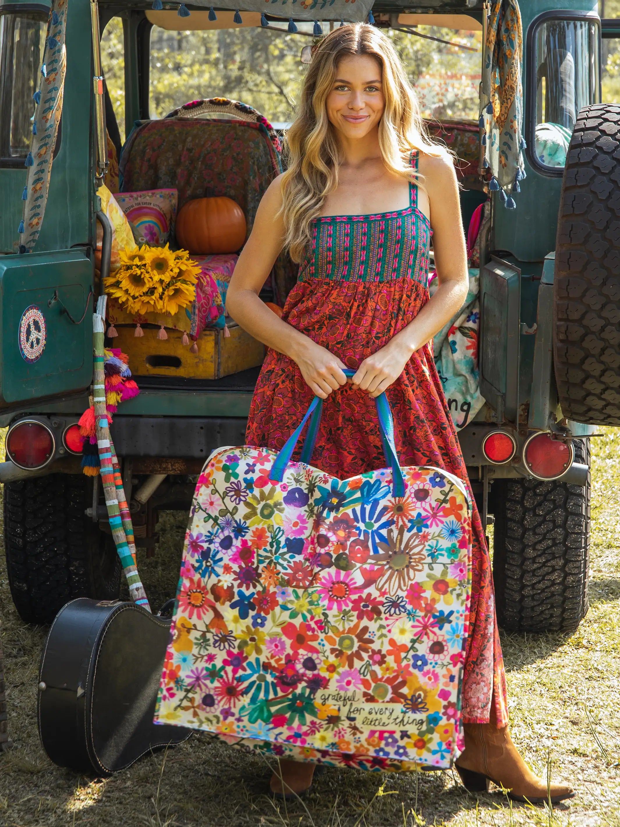 The Perfect XL Underbed Tote - Grateful - Image 3