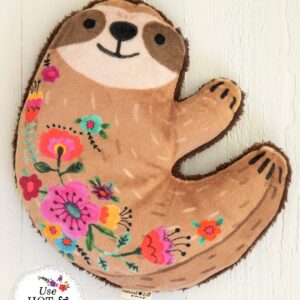 Microwavable Heating Pad - Sloth