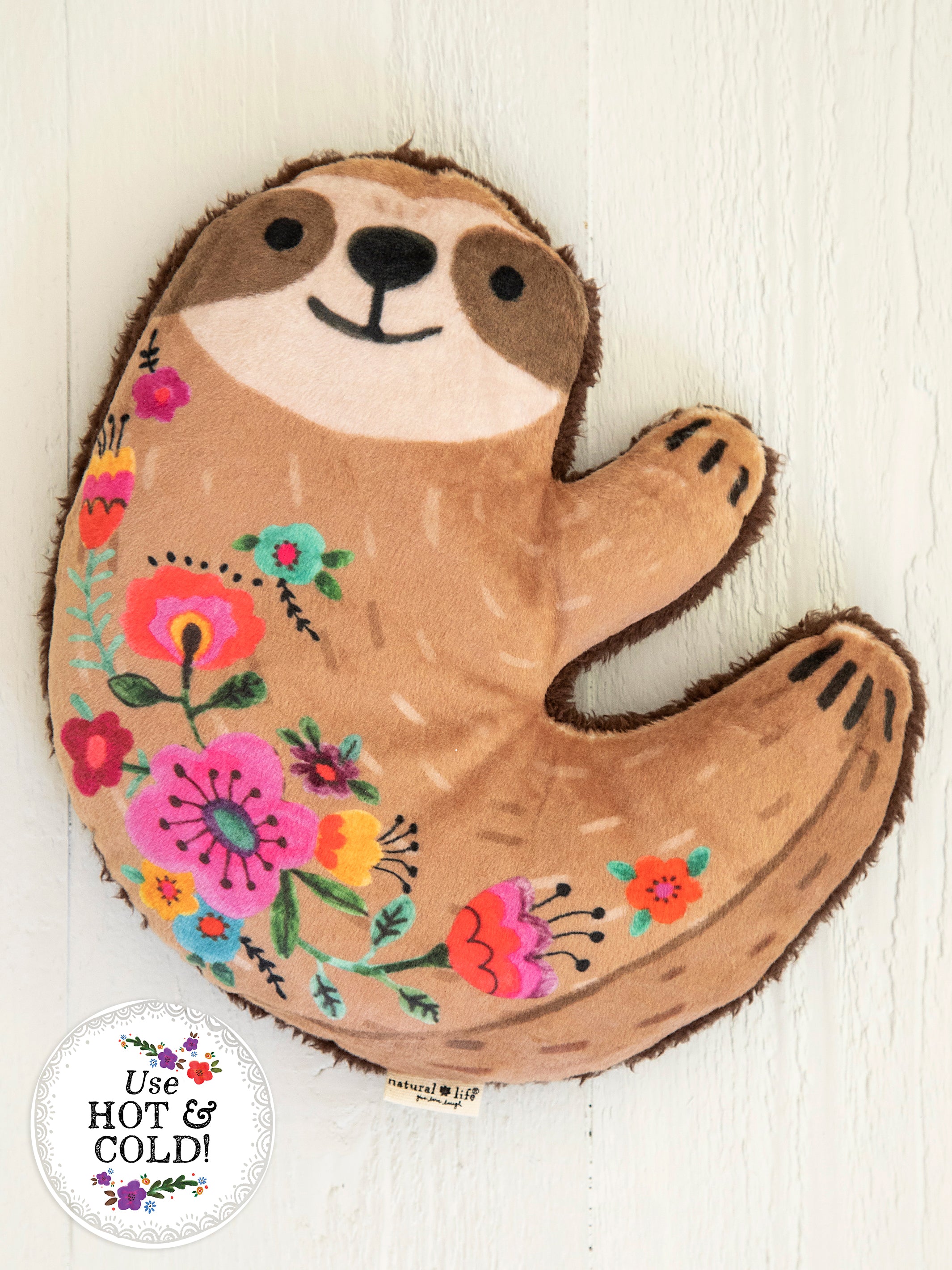 Microwavable Heating Pad - Sloth