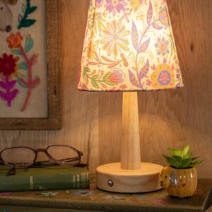 Touch Lamp - Rainbow Cream Floral