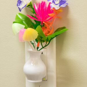 Alternative view of LED Night Light - Floral Multi