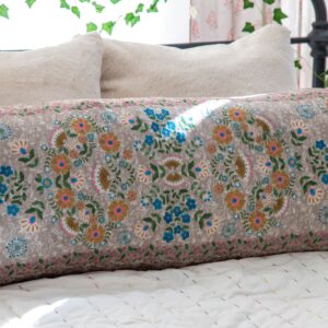 Alternative view of Reversible Cozy Body Pillow Cover - Cream