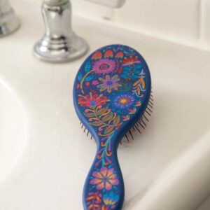 Alternative view of Wet / Dry Detangling Hairbrush - Navy