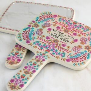 Wooden Hand Mirror - No One Is You