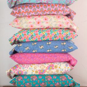 Alternative view of Mix & Match Cotton Pillowcase, Single - Pink Rose