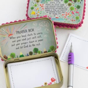 Tin Prayer Box - God Created You
