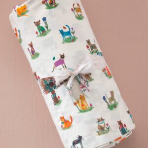 Alternative view of Sooo Soft Cotton Sheet Set - Curious Cats