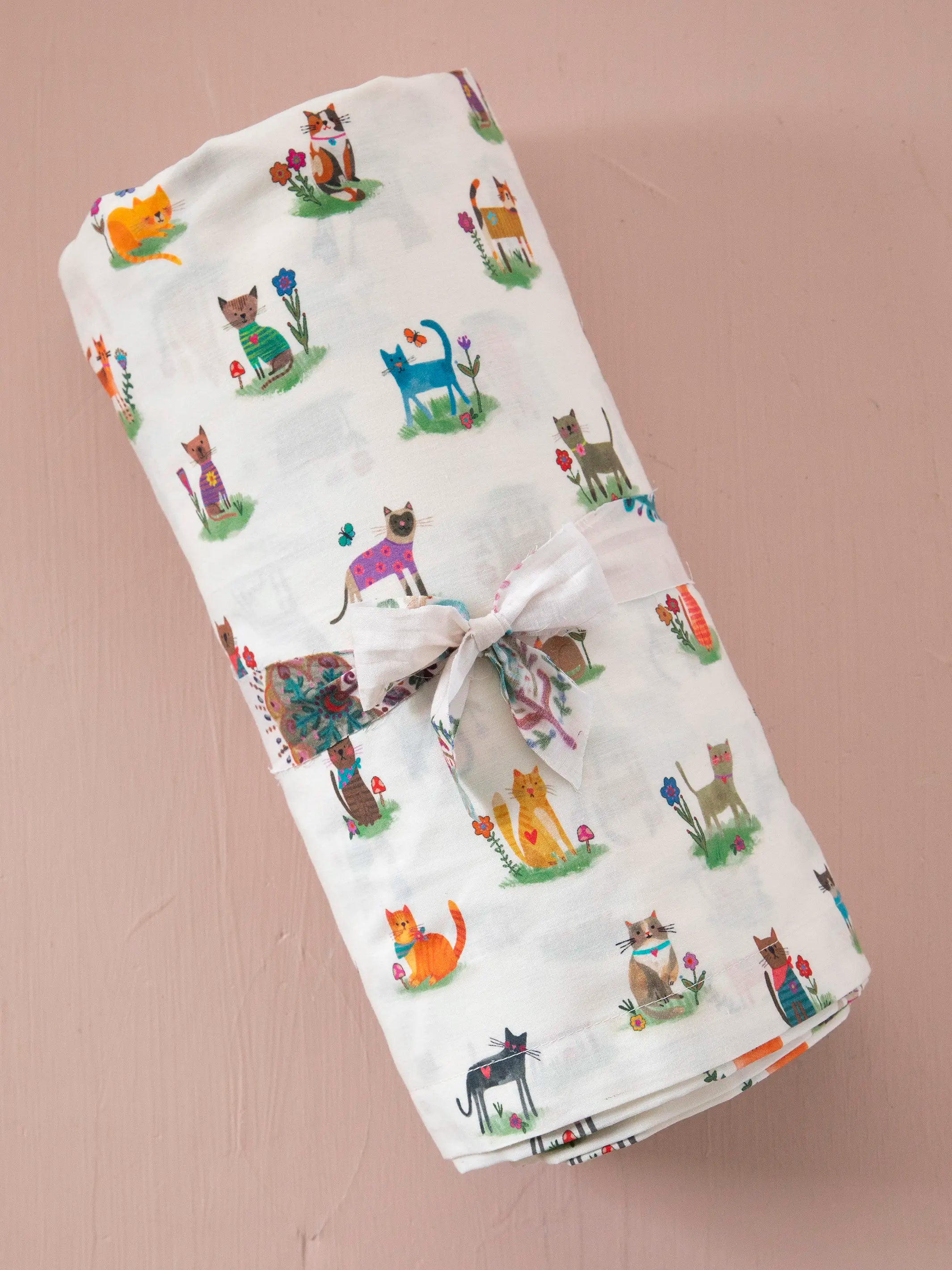 Sooo Soft Cotton Sheet Set - Curious Cats - Image 2