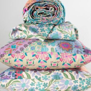 Alternative view of Sooo Soft Cotton Sheet Set - Folk Flower Patchwork
