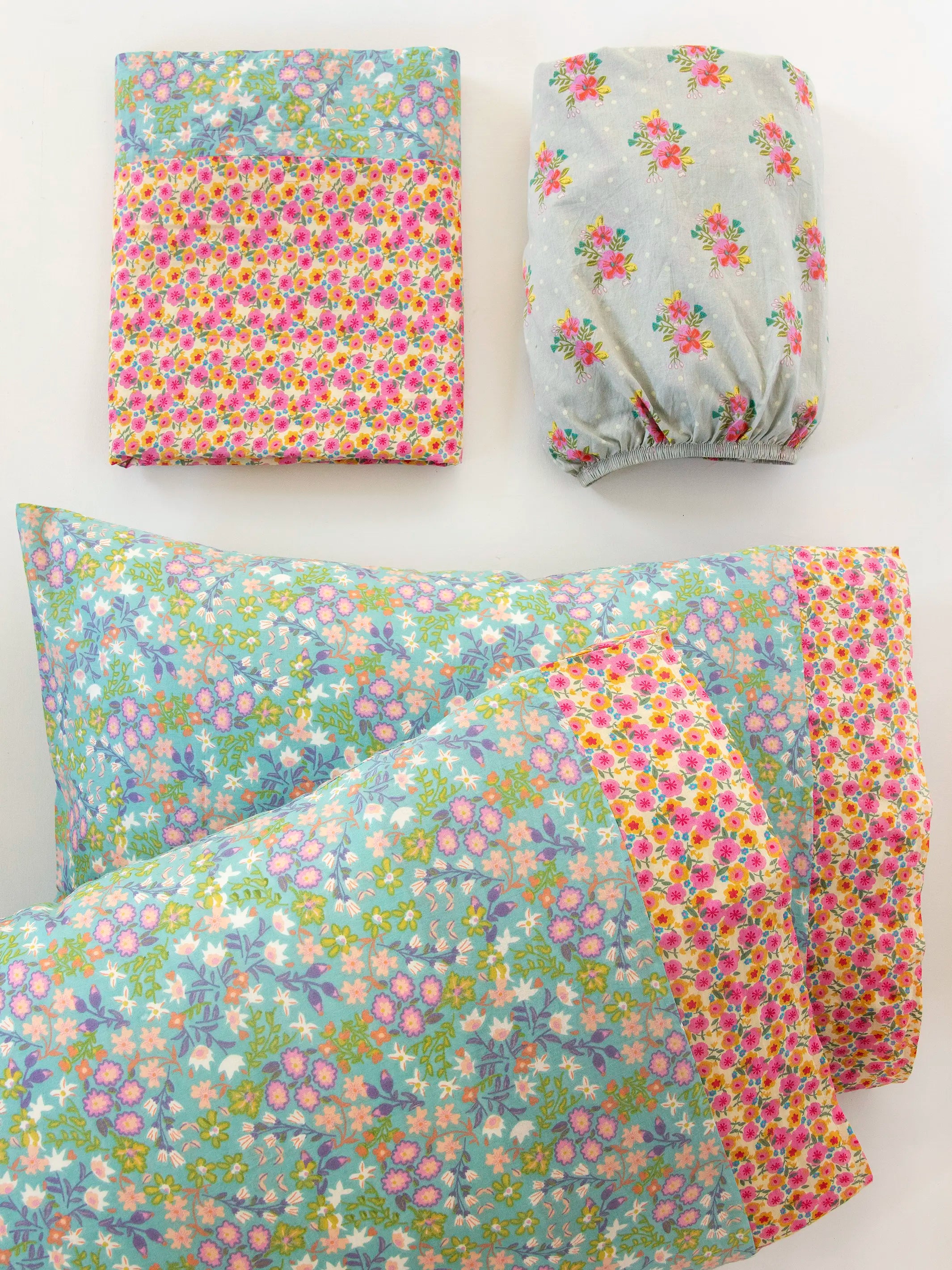 Mix & Match Cotton Sheet Set - Serene - Image 3