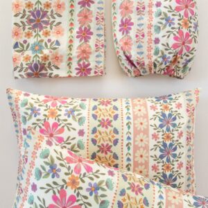 Alternative view of Sooo Soft Cotton Sheet Set - Wildflower Rows