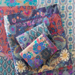 Alternative view of Sooo Soft Cotton Sheet Set - Blue Patchwork