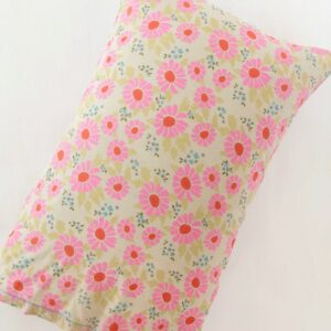 Mix & Match Cotton Pillowcase, Single - Vintage Zinnia