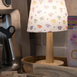 Touch Lamp - Cream Coffee Cups