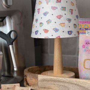 Alternative view of Touch Lamp - Cream Coffee Cups