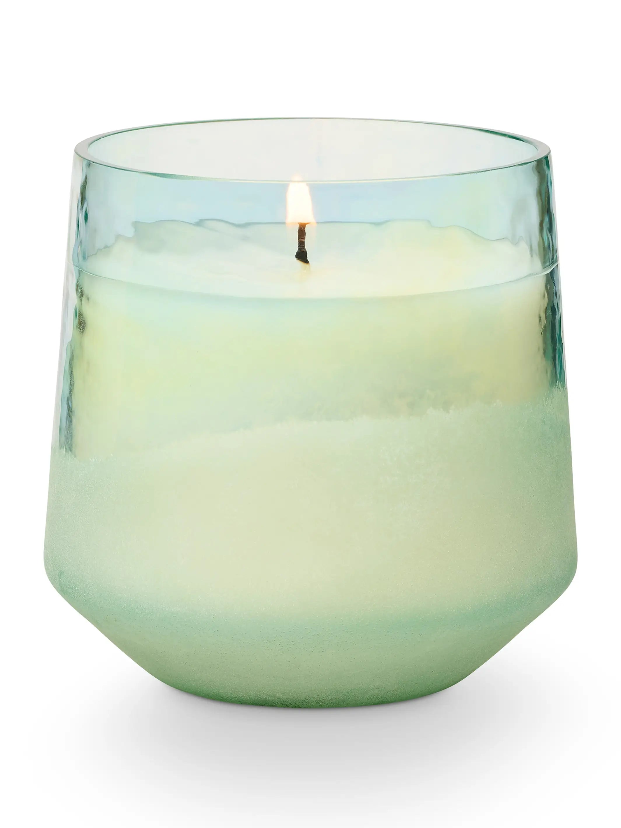 Baltic Glass Candle - Light Green - Image 2