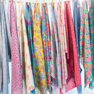 Alternative view of Mix & Match Cotton Flat Sheet - Blue Maia