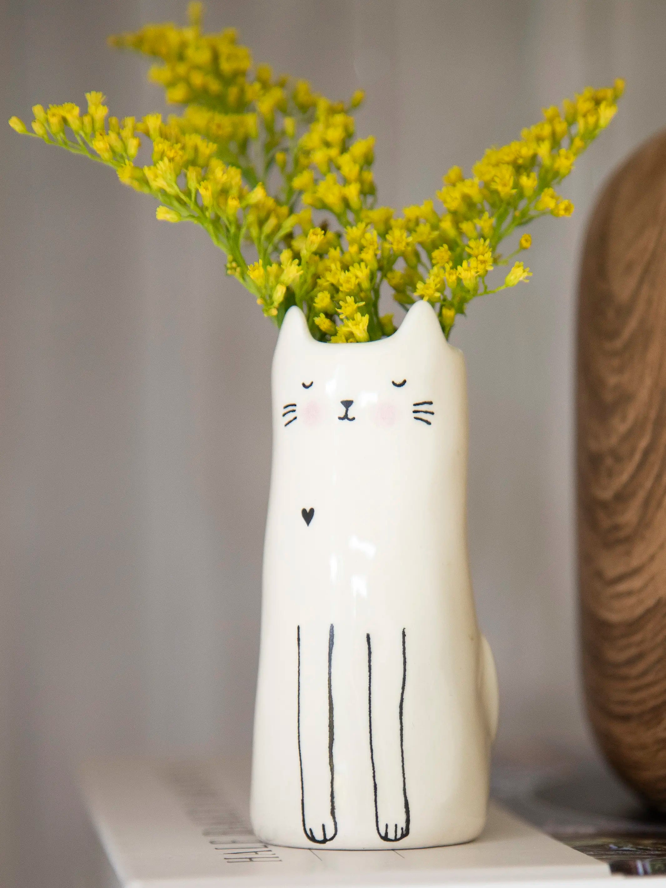 Cutest Little Bud Vase - Cat - Image 3