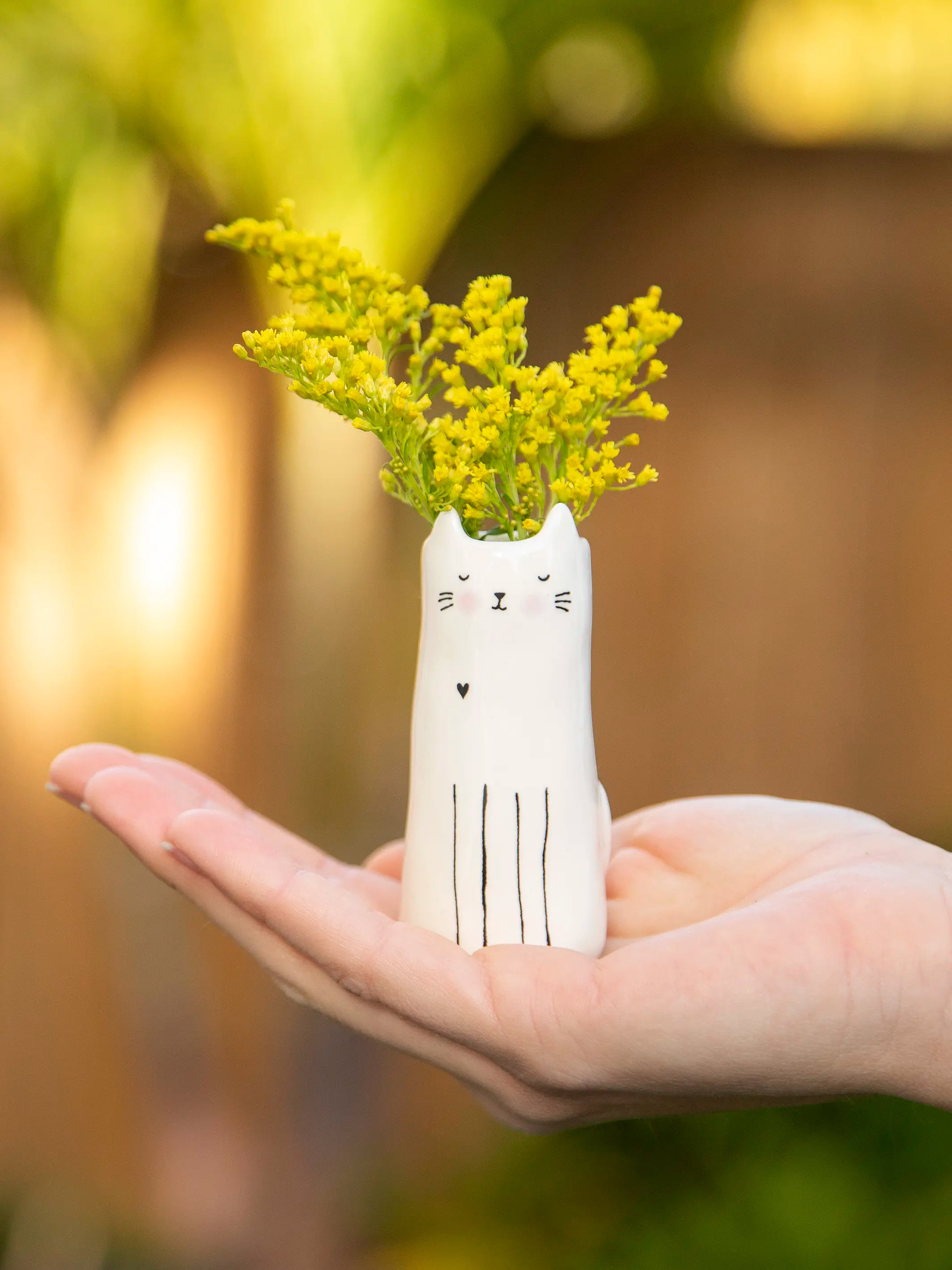 Cutest Little Bud Vase - Cat - Image 2