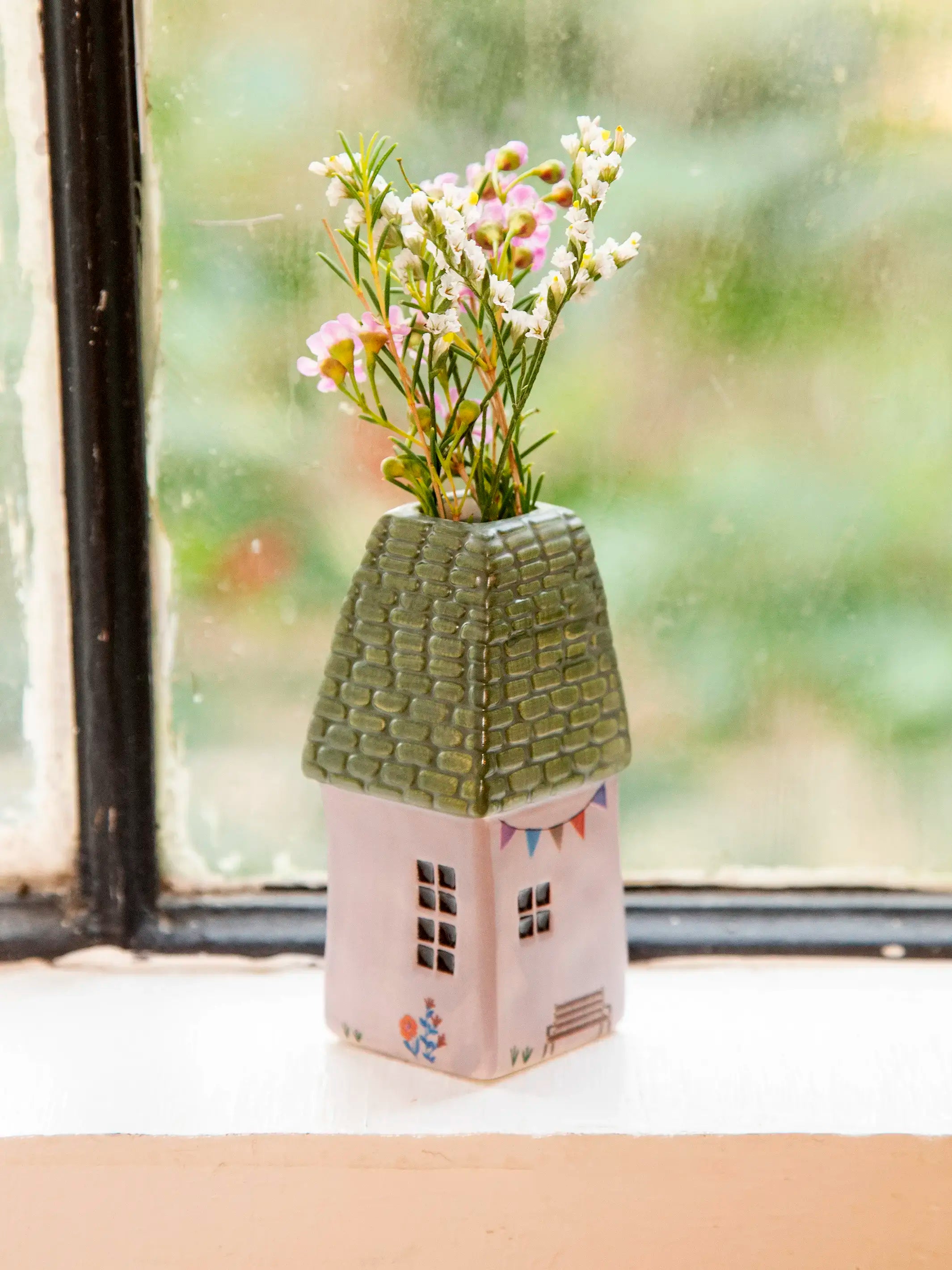 Cottage Bud Vase - Grateful - Image 4