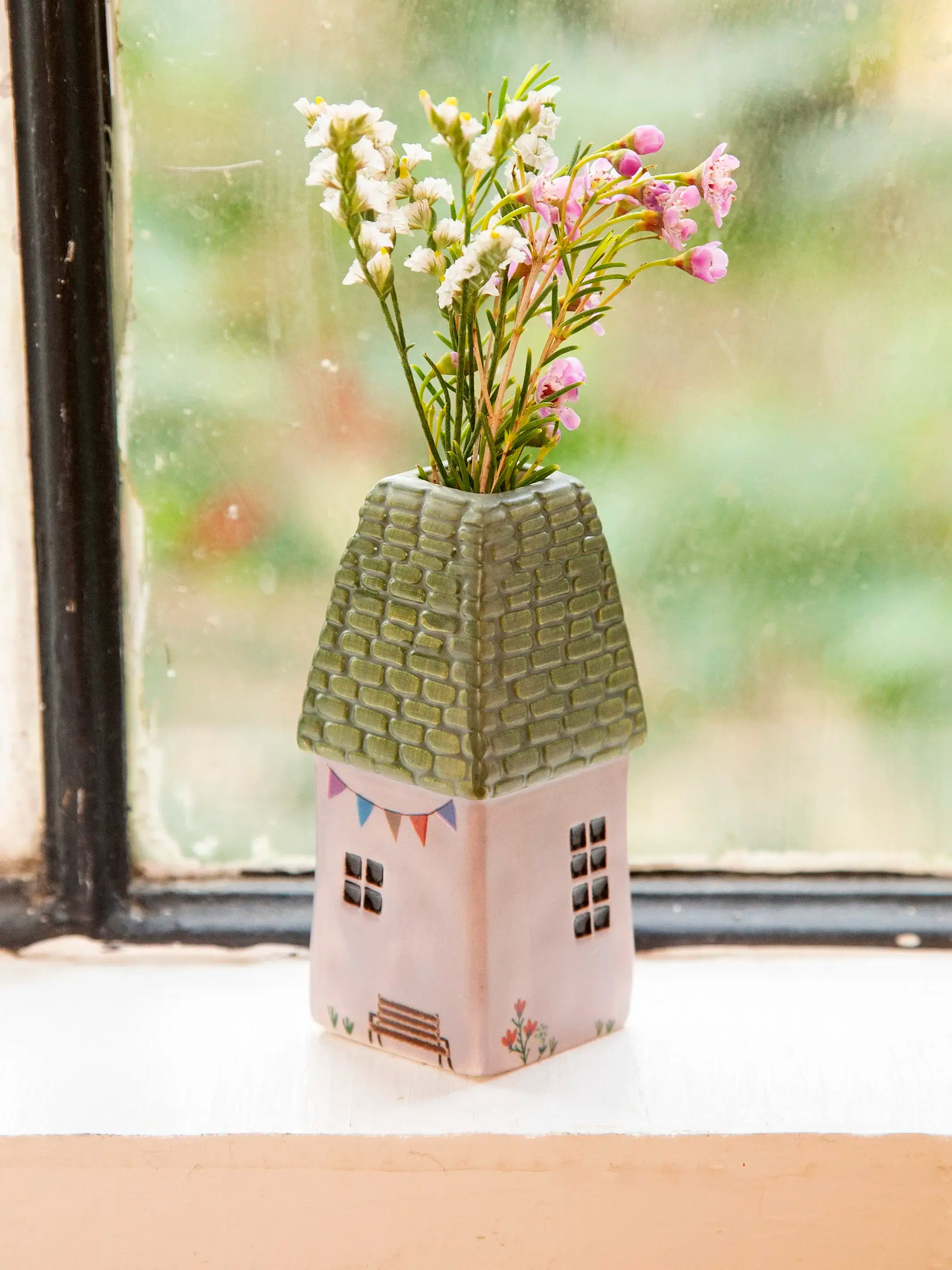 Cottage Bud Vase - Grateful - Image 5