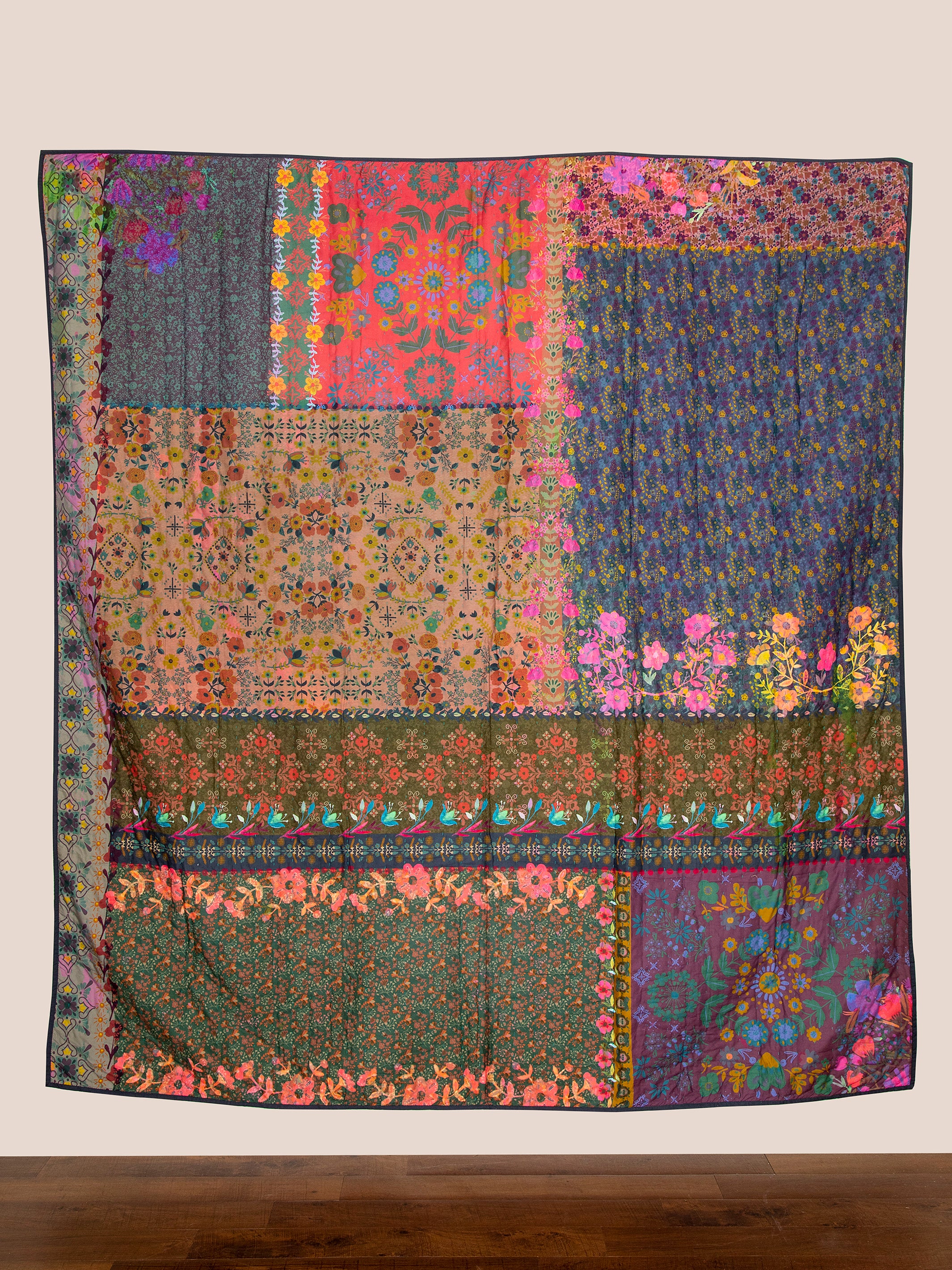 Bungalow Reversible Cotton Quilt - Maia - Image 6