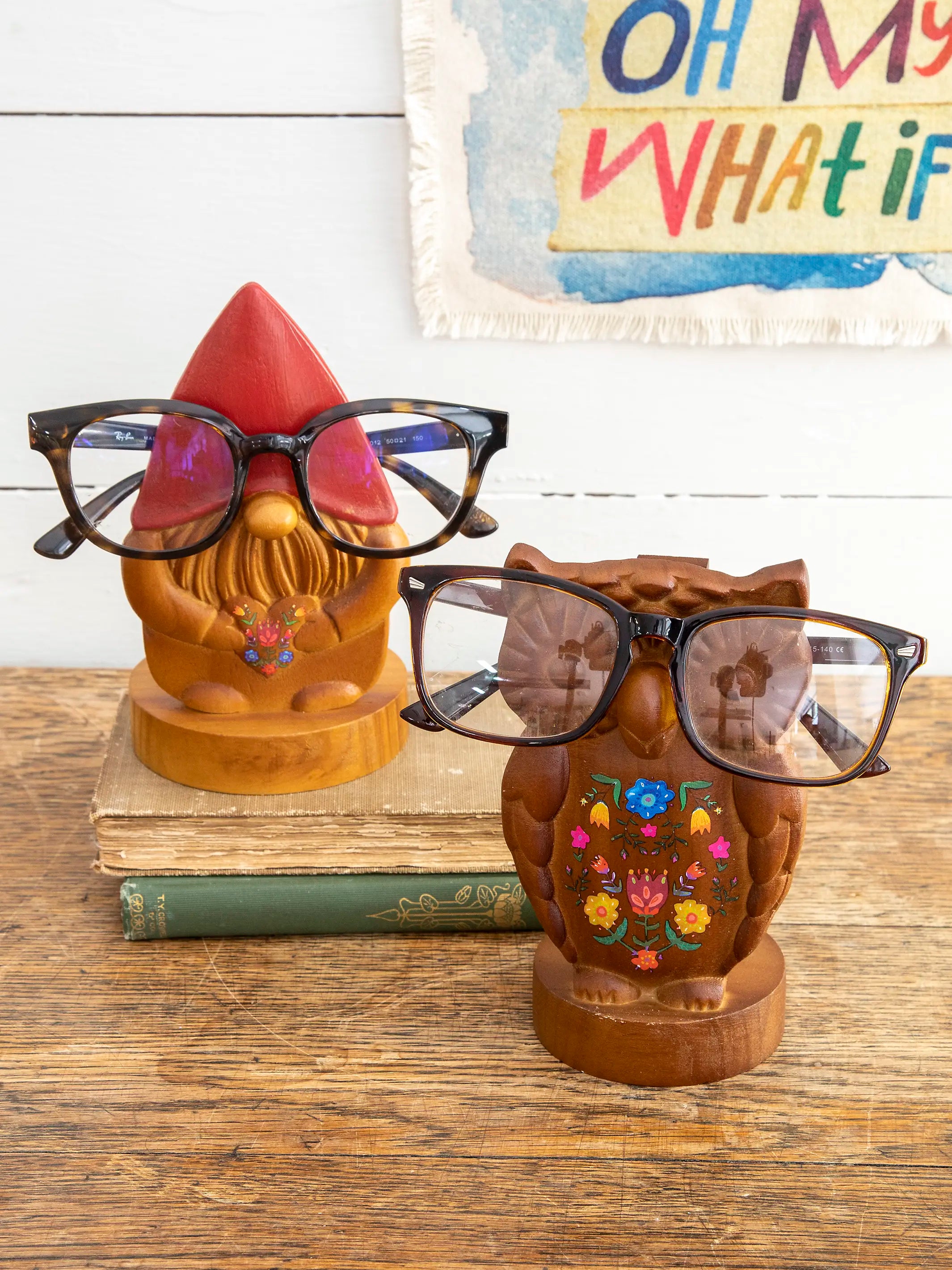 Eyeglass Holder Stand - Owl - Image 4