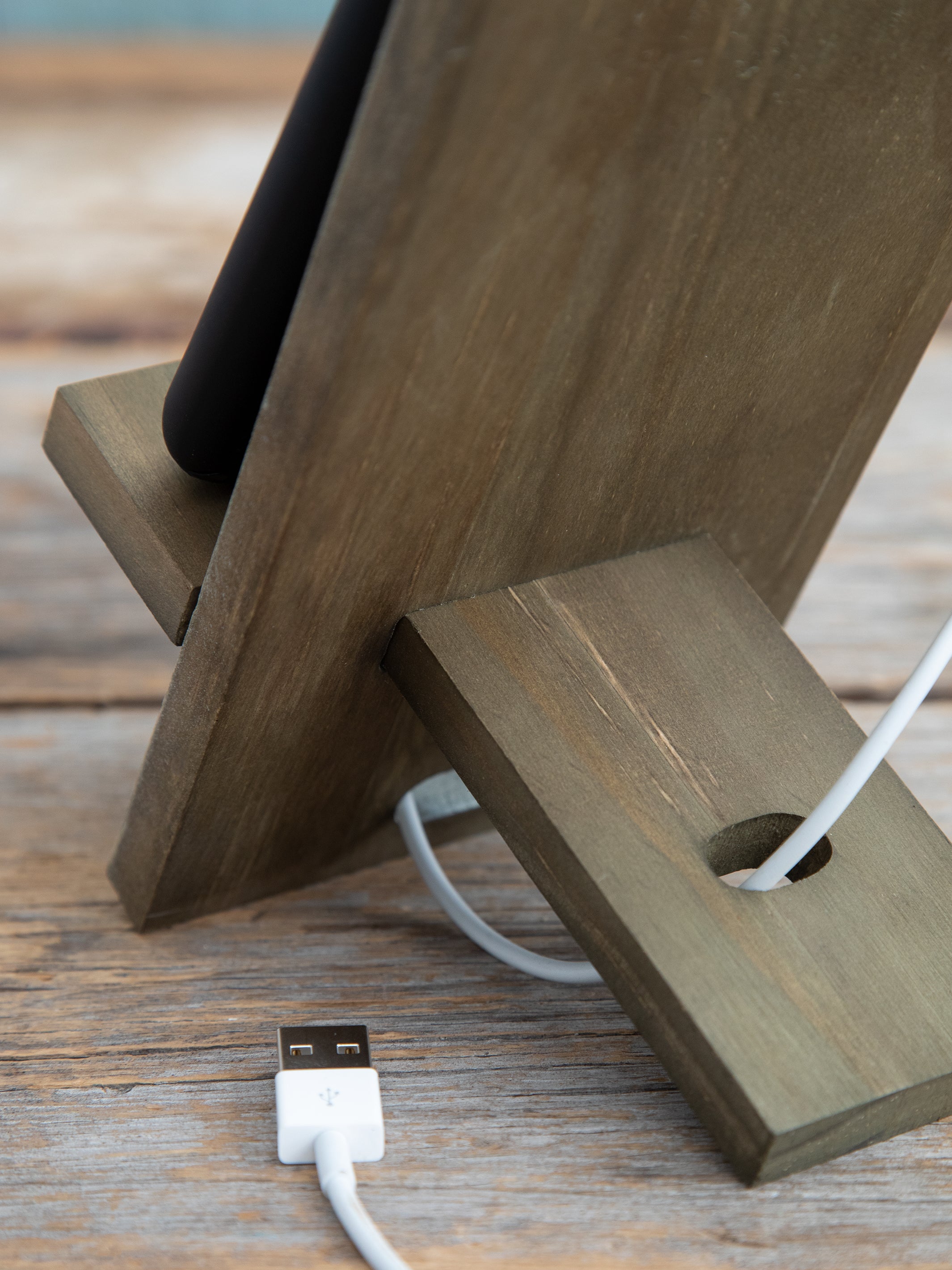 Wooden Phone Stand - Spread Kindness - Image 4