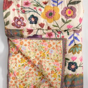 Alternative view of Bungalow Reversible Cotton Quilt - Chelsea